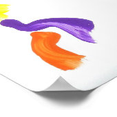 Snoep Waters Autisme Artist Poster (Hoek)