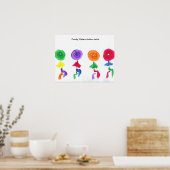 Snoep Waters Autisme Artist Poster (Keuken)