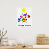 Snoep Waters Autisme Artist Poster (Keuken)