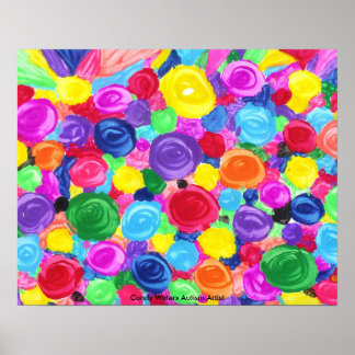 Snoep Waters Autisme Artist Poster