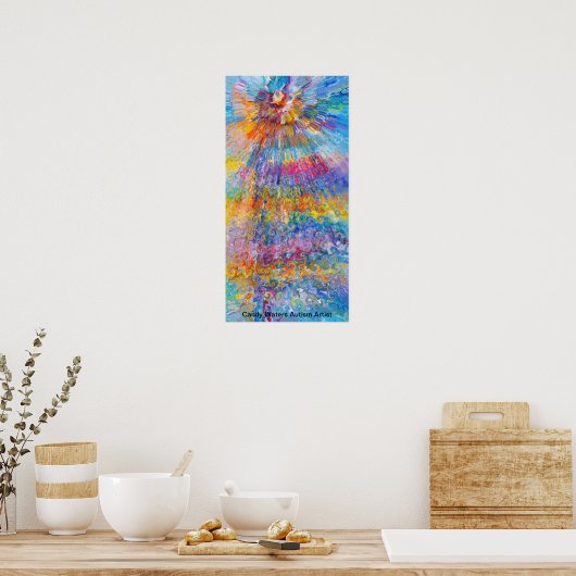 Snoep Waters Autisme Artist Poster (Keuken)