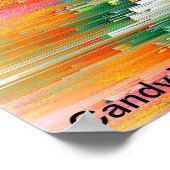 Snoep Waters Autisme Artist Poster (Hoek)