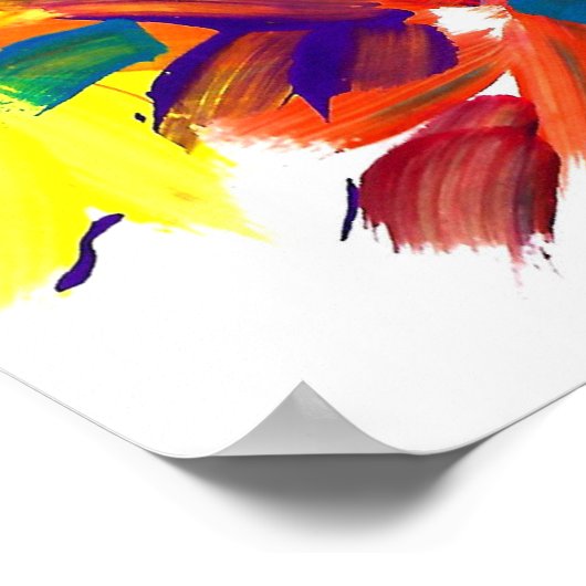 Snoep Waters Autisme Artist Poster (Hoek)