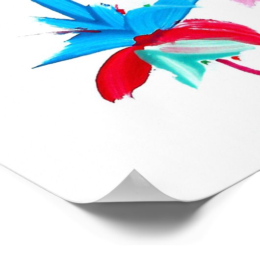 Snoep Waters Autisme Artist Poster (Hoek)