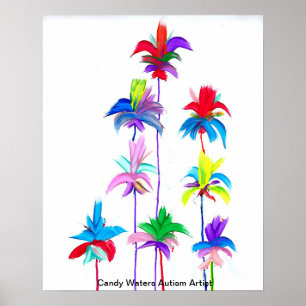 Snoep Waters Autisme Artist Poster