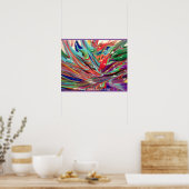 Snoep Waters Autisme Artist Poster (Keuken)