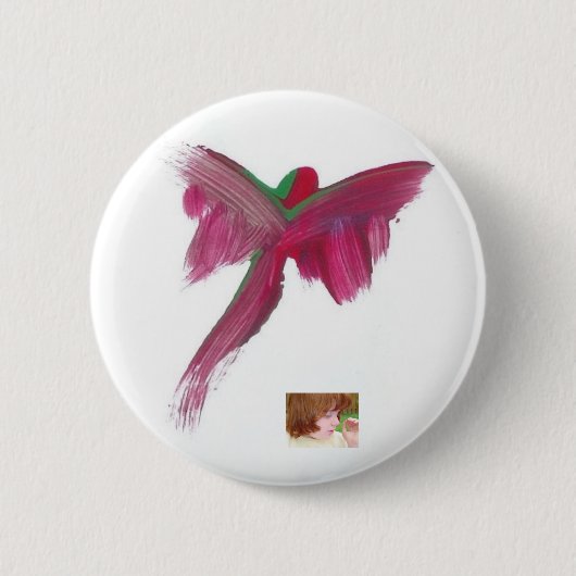 Snoep Waters Autisme Artist Ronde Button 5,7 Cm (Voorkant)