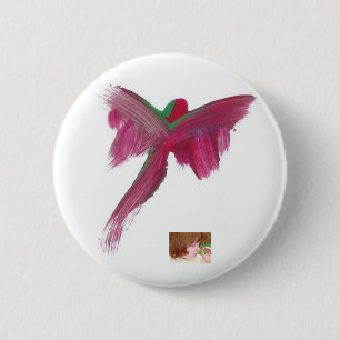 Snoep Waters Autisme Artist Ronde Button 5,7 Cm