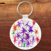 Snoep Waters Autisme Artist Sleutelhanger (Voorkant)