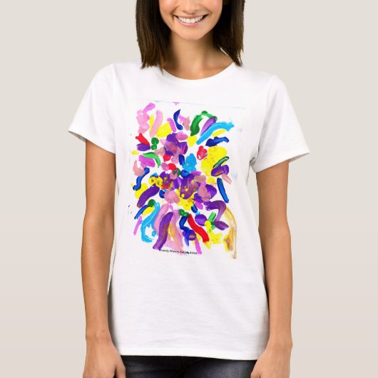 Snoep Waters Autisme Artist T-shirt (Voorkant)