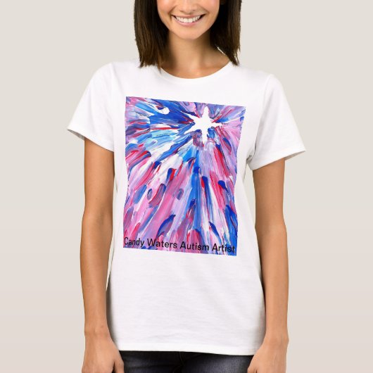 Snoep Waters Autisme Artist T-shirt (Voorkant)