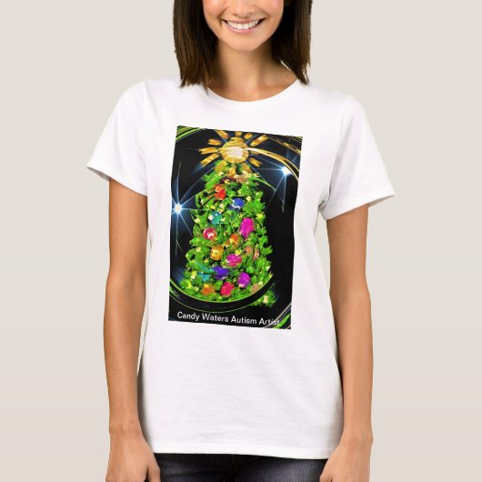 Snoep Waters Autisme Artist T-shirt (Voorkant)