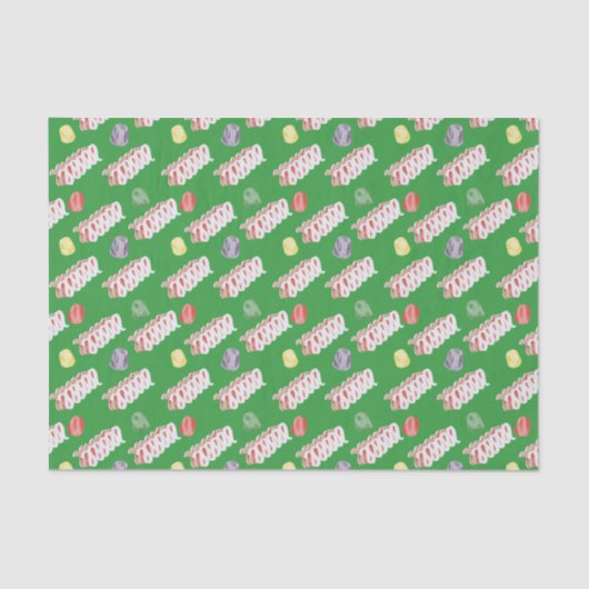  Snoep Weefselpapier voor feestdagen Tissuepapier (Voorkant)