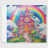 Snoep Wereld Cadeaupapier (Vlak)