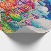 Snoep Wereld Cadeaupapier (Hoek)