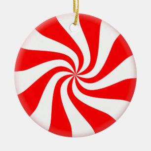 Snoep wervelkolom keramisch ornament
