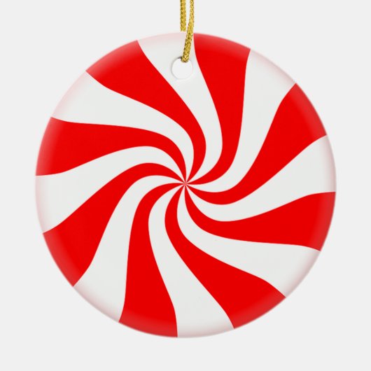 Snoep wervelkolom keramisch ornament (Voorkant)