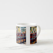 Snoep winkel met Soda Fountain Espresso Kop (Voorkant rechts)
