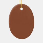 Snoep winkel met Soda Fountain Keramisch Ornament (Achterkant)