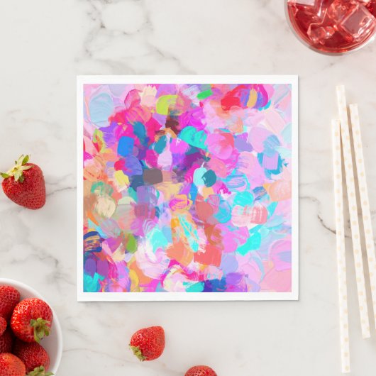 Snoep Winkelen | Abstracte moderne Bohemen-economi Servet (Insitu)