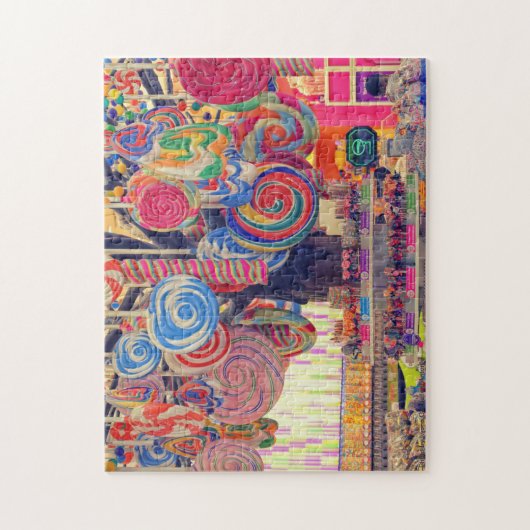 Snoep Winkelen ollipopboom Legpuzzel (Verticaal)