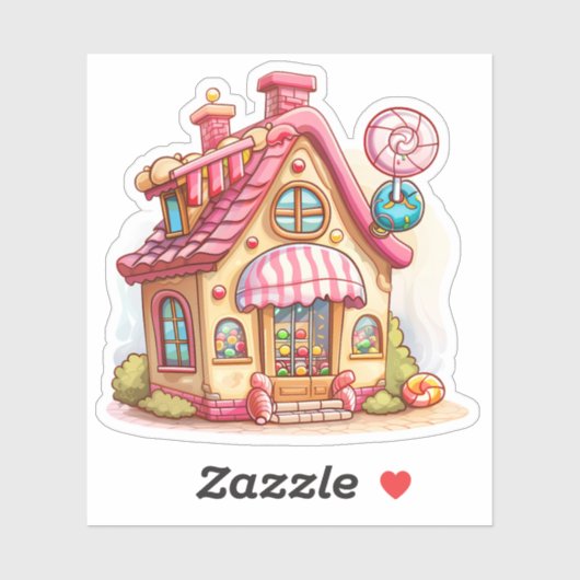 Snoep Winkelen Sticker (Vel)