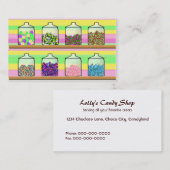Snoep Winkelen Visitekaartje (Voorkant / Achterkant)