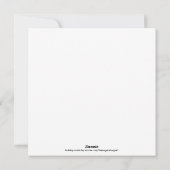 Snoep Winkelen voor zakelijke kerstKaarten Feestdagenkaart (Achterkant)