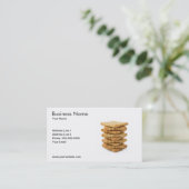 Snoep Winkelkaarttemplate Visitekaartje (Staand voorkant)