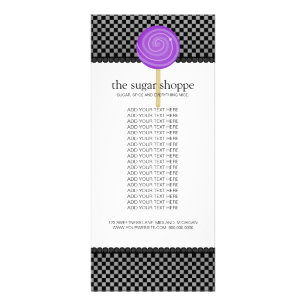 Snoep Winkelproduct Kaarten Reclamekaart