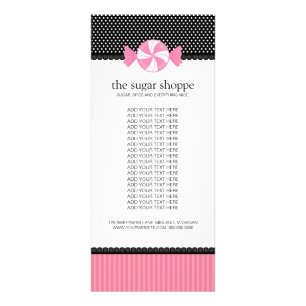 Snoep Winkelproduct Kaarten Reclamekaart