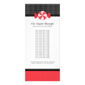 Snoep Winkelproduct Kaarten Reclamekaart (Voorkant)