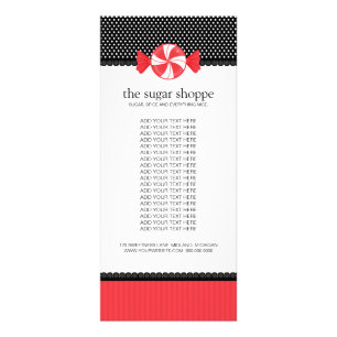 Snoep Winkelproduct Kaarten Reclamekaart