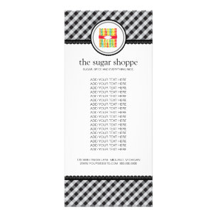 Snoep Winkelproduct Kaarten Reclamekaart