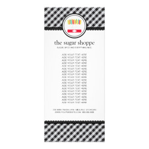 Snoep Winkelproduct Kaarten Reclamekaart