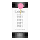 Snoep Winkelproduct Kaarten Reclamekaart (Voorkant)