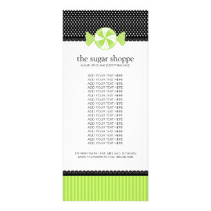 Snoep Winkelproduct Kaarten Reclamekaart