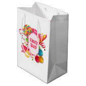 Snoep Winkeltas met cadeaus Medium Cadeauzakje (Achterkant Gekanteld)