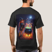 Snoep Witch T-Shirt Design. (Achterkant)