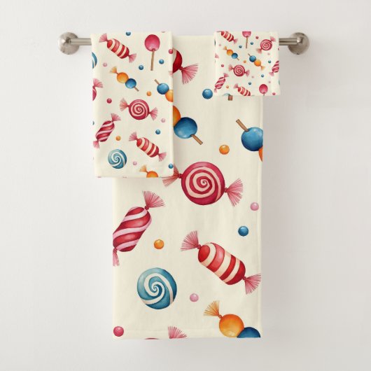 Snoep Wonderland Bad Handdoek (Insitu)