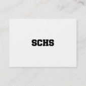 Snoep Wonderland Custom logo Prom Toegangsticket Visitekaartje (Achterkant)