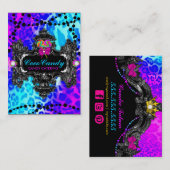 snoep Wonderland Leopard Visitekaartje (Voorkant / Achterkant)