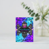 snoep Wonderland Leopard Visitekaartje (Staand voorkant)