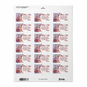 Snoep World - Retour-adreslabel Etiket (Full Sheet)