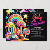 Snoep Zoet Baby shower Kaart (Voorkant / Achterkant)