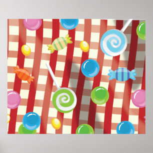 Snoep & Zoetigheden Poster