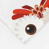 Snoepachtige orkaan fleece deken (Hoek)