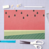 Snoepachtige watermeloen tissuepapier (Craft)