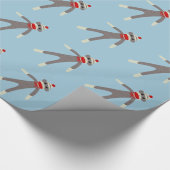 Snoepapier voor kerstcadeautjes cadeaupapier (Hoek)