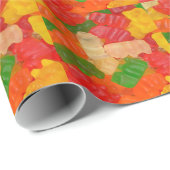 Snoepbeerverpakkingspapier Cadeaupapier (Rol Hoek)
